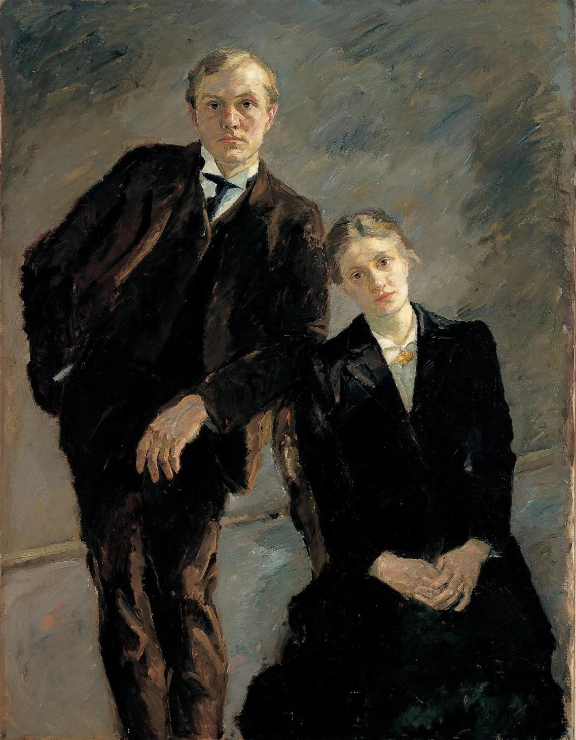 Doppio ritratto di Max Beckmann e Minna Beckmann - Tube, Kulturstiftung Sachsen, Anhalt, Kunstmuseum Moritzburg, Halle